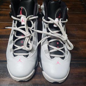 Girls Jordan 6 Rings GS 'Pink Flash'